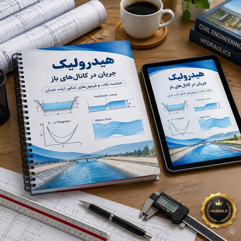 دانلود فایل متنی جزوه دست نویس هیدرولیک ( نسخه پی دی اف PDF)