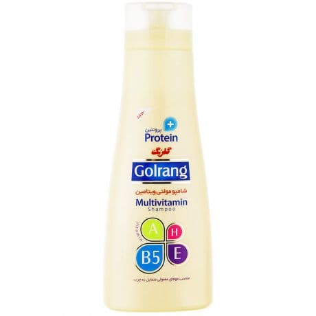 شامپو مولتی ویتامین مو گلرنگ سری Plus Protein مدل Oily Hair وزن 400 گرم