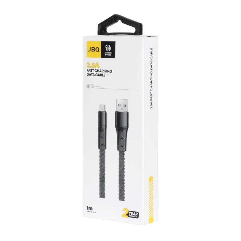 کابل شارژ فست JBQ Type-C مدل CA-620 – مشکی (گارانتی یکساله رصاصی) — تصویر ۷
