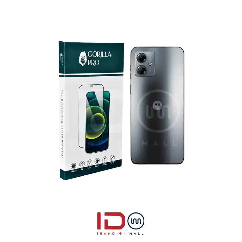 گلس و محافظ هیدروژلی (مات) بدنه گوشی موتورولا مدل Motorola Moto G14