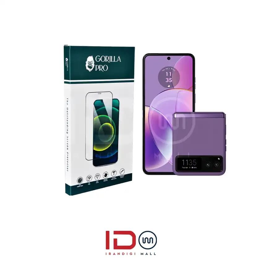 گلس و محافظ هیدروژلی (مات) بدنه گوشی موتورولا مدل Motorola Razr 40