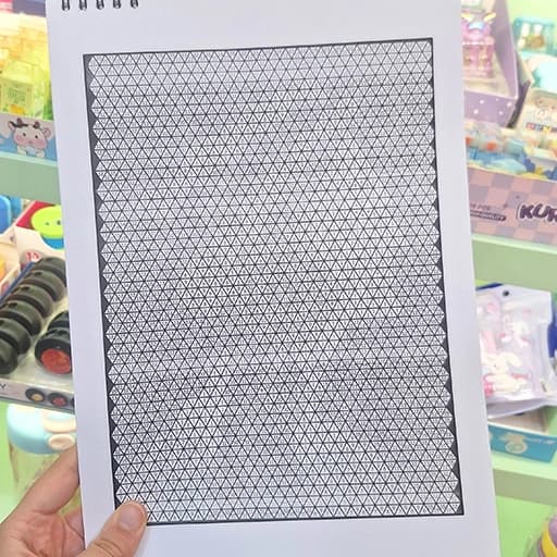 نقاشی سوپرایزی (پیکسلی) اشکال هندسی — تصویر ۲