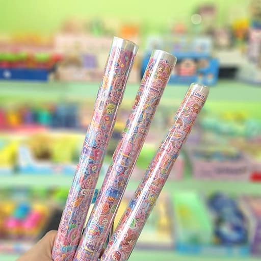 استیکر رولی شاین دار دختر