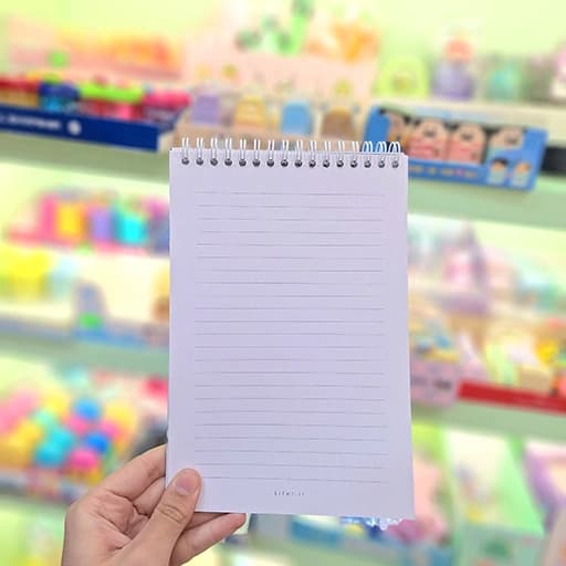 دفتر (یادداشت) 60 برگ فنر بالا پاستلی کیفت — تصویر ۵