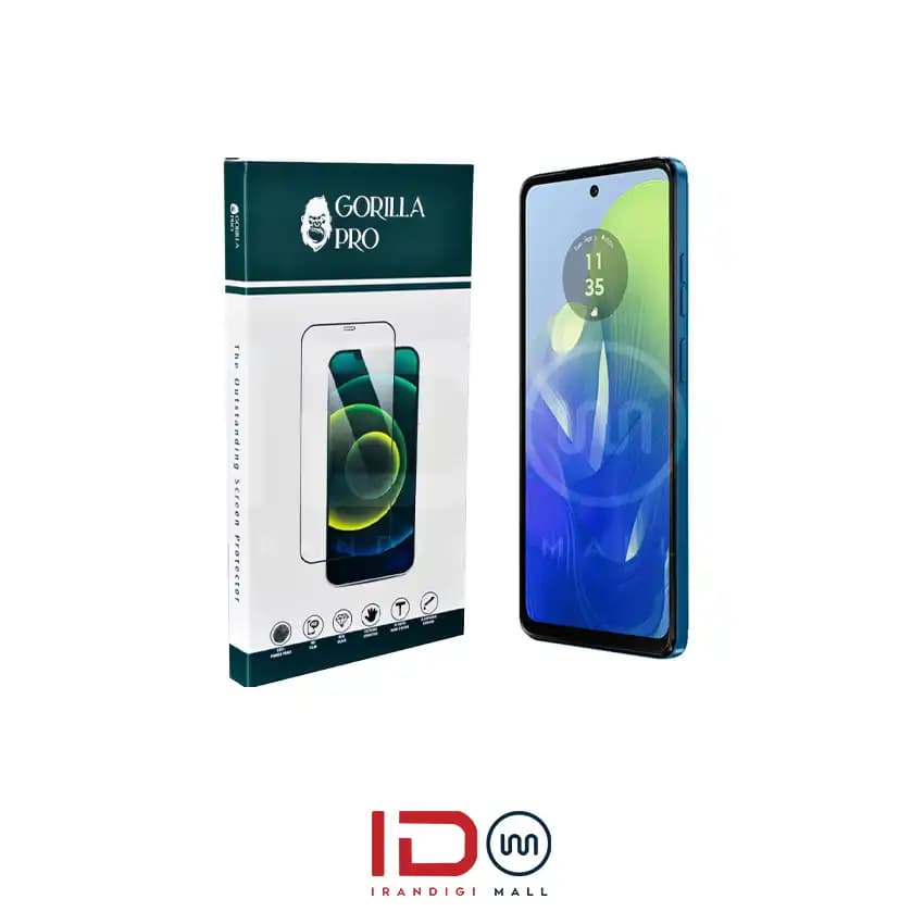 گلس و محافظ هیدروژلی (شفاف) بدنه گوشی موتورولا مدل Motorola Moto G04 — تصویر ۲
