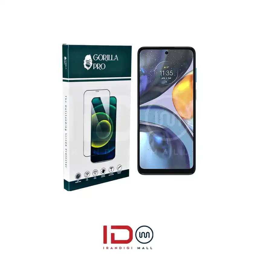 گلس و محافظ هیدروژلی (پرایوسی) نمایشگر گوشی موتورولا مدل Motorola G22