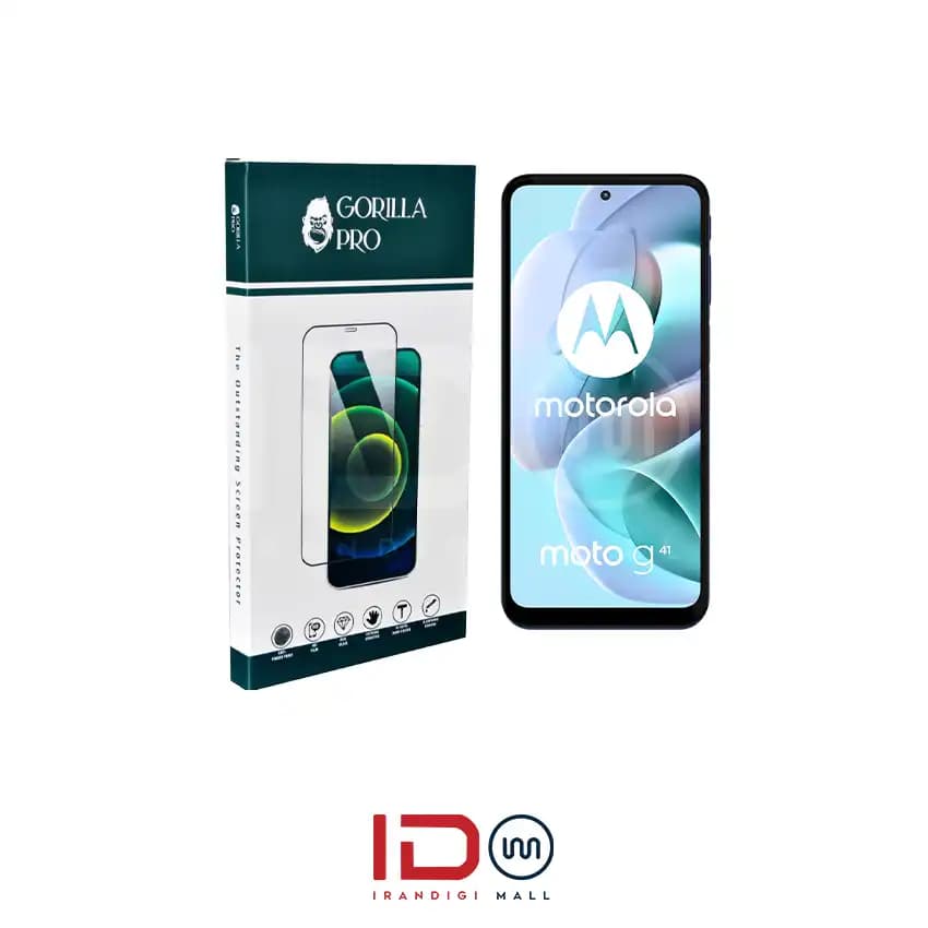 گلس و محافظ هیدروژلی (مات) نمایشگر و بدنه گوشی موتورولا مدل Motorola Moto G41