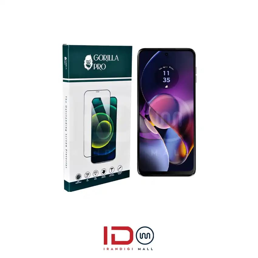 گلس و محافظ هیدروژلی (شفاف) نمایشگر و بدنه گوشی موتورولا مدل Motorola G54