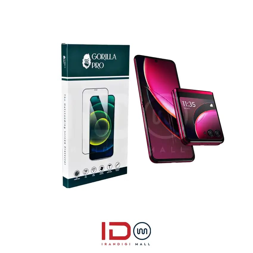 گلس و محافظ هیدروژلی (مات) بدنه گوشی موتورولا مدل Motorola Razr 40 Ultra