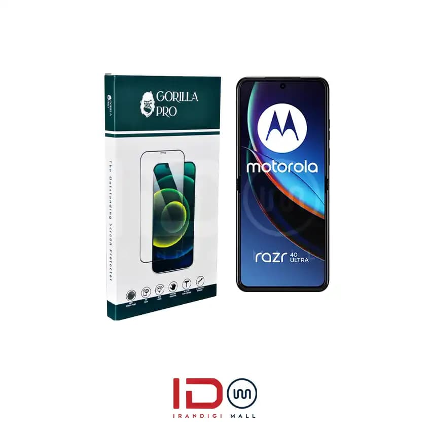 گلس و محافظ هیدروژلی (شفاف) بدنه گوشی موتورولا مدل Motorola Razr 40 Ultra — تصویر ۲