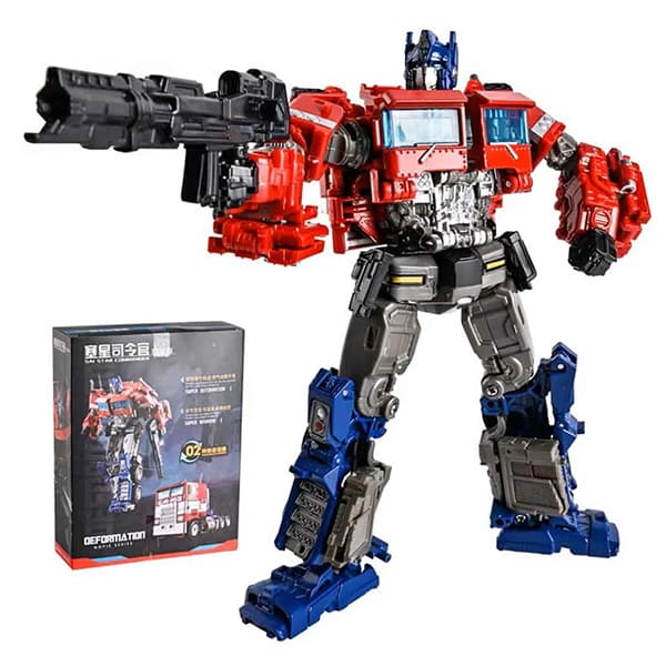 اکشن فیگور ترنسفورمر طرح آپتیموس پرایم Optimus Prime کد XS-01 — تصویر ۳
