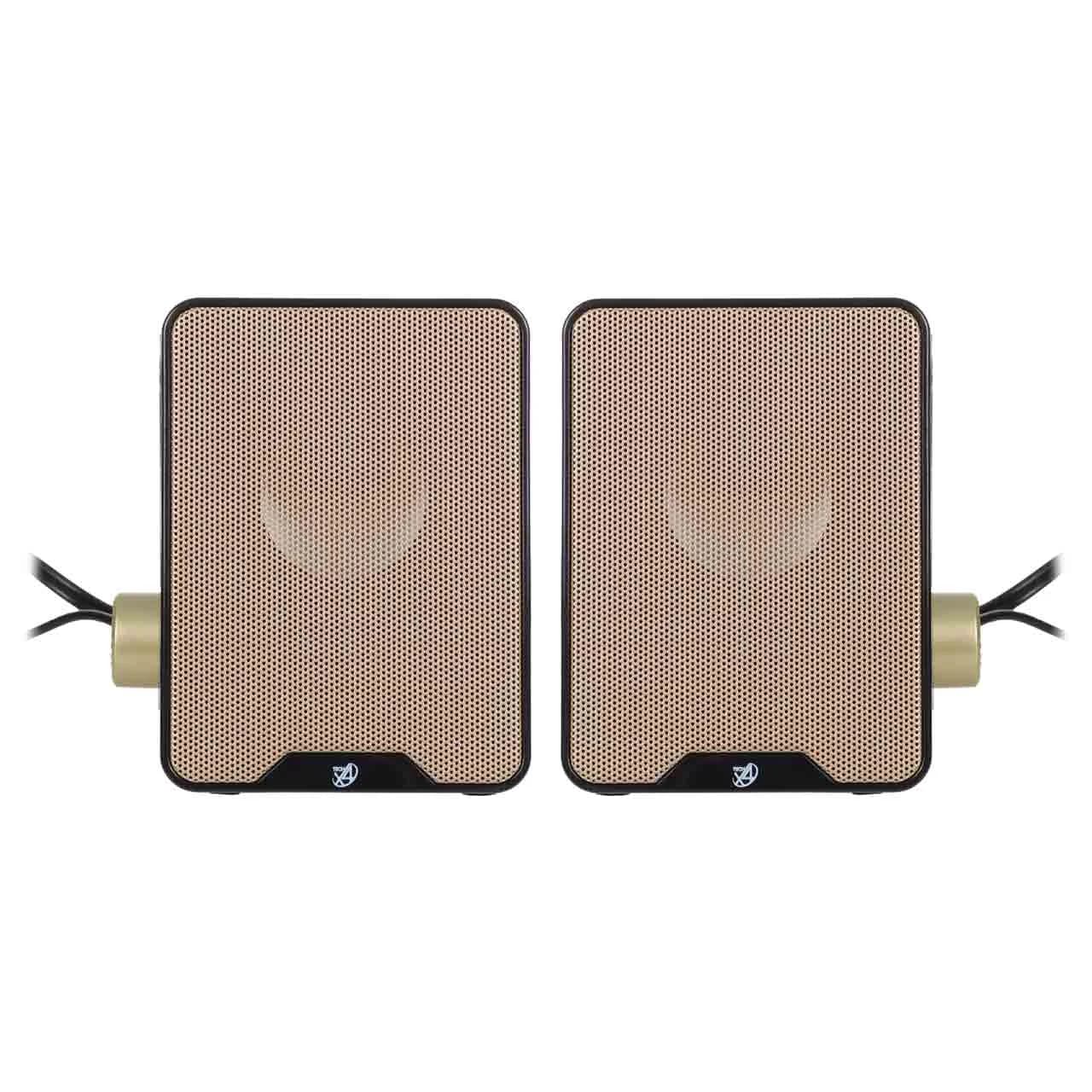 اسپیکر دسکتاپ دو تکه X4TECH مدل X-S4 – بژ – RYL