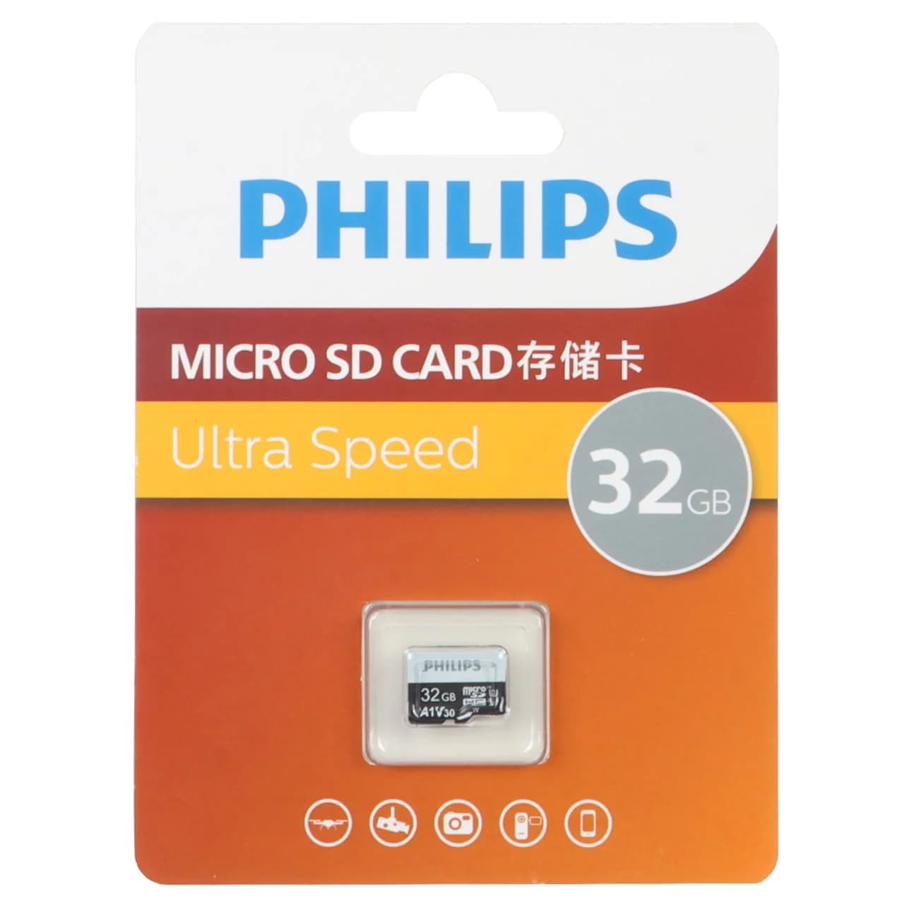 PHILIPS Ultra MicroSDHC Class 10 U3 – 32GB (گارانتی IPM)