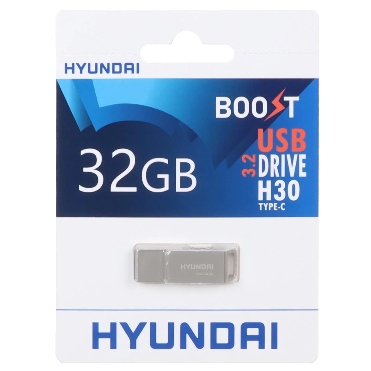 Hyundai Boost H30 USB 3.2 Type-C Flash Memory – 32GB (گارانتی IPM)