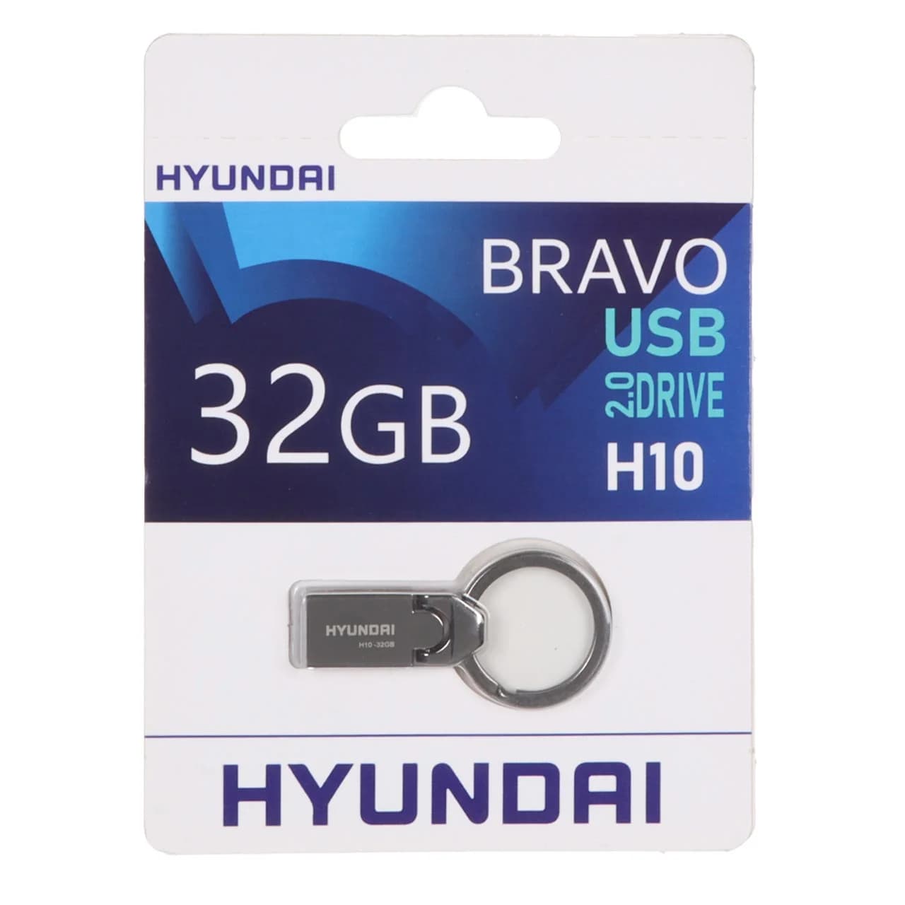 Hyundai Bravo H10 USB 2.0 Flash Memory – 32GB (گارانتی IPM)