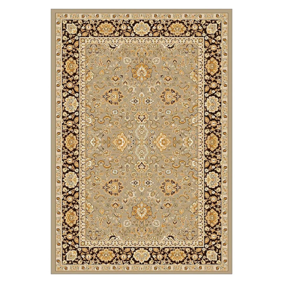 فرشینه مخمل ترک طرح قابی کلاسیک کد U9-454