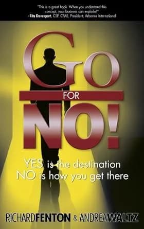 و دانلود نسخه کامل کتاب زبان اصلی Go for No! Yes is the Destination, No is How You Get There | دانلود کتاب خارجی
