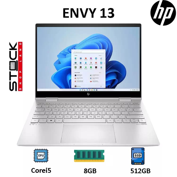لپ تاپ استوک HP ENVY 13 (گرید B)