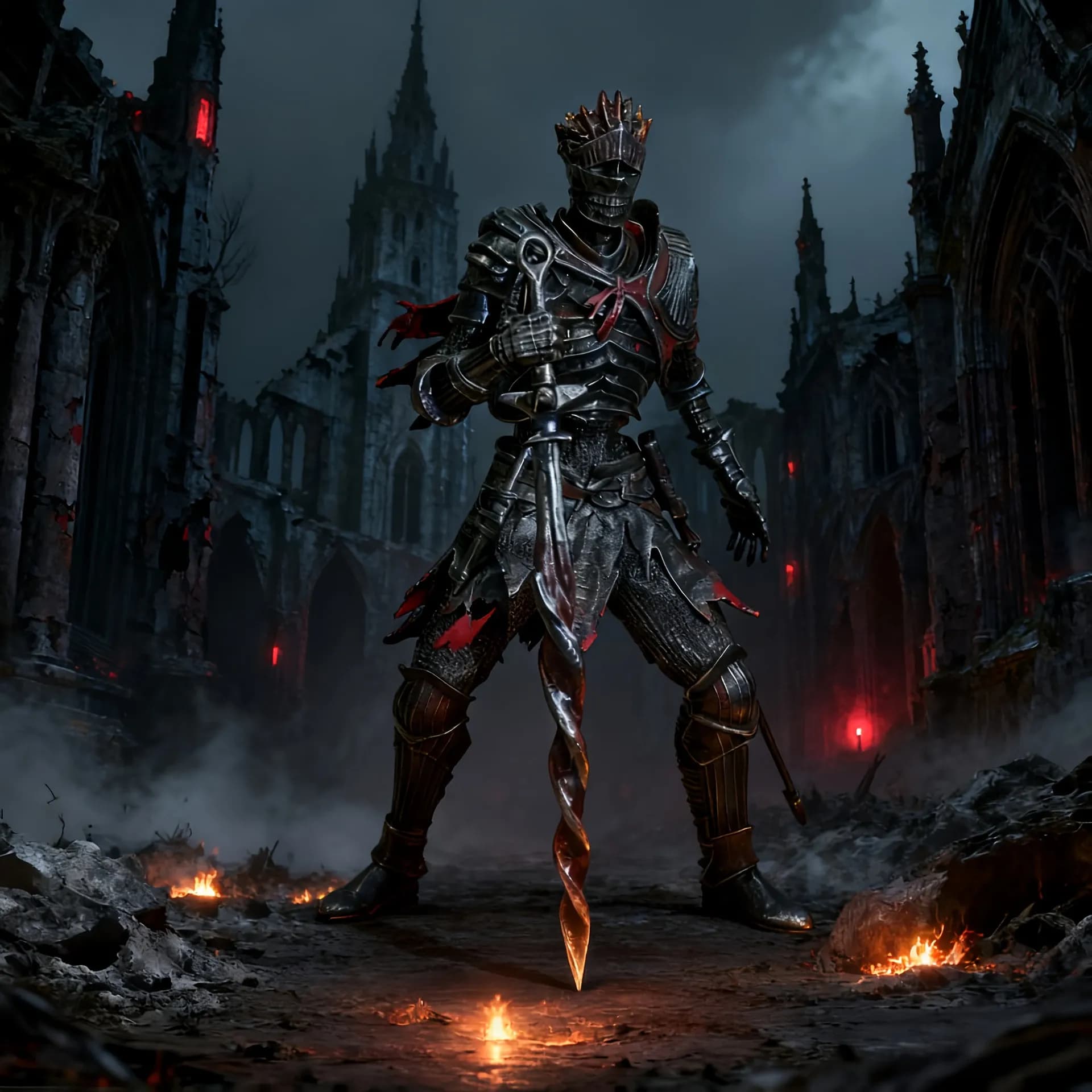 فیگور لرد اف سیندر دارک سولز Dark Souls Ⅲ — تصویر ۸