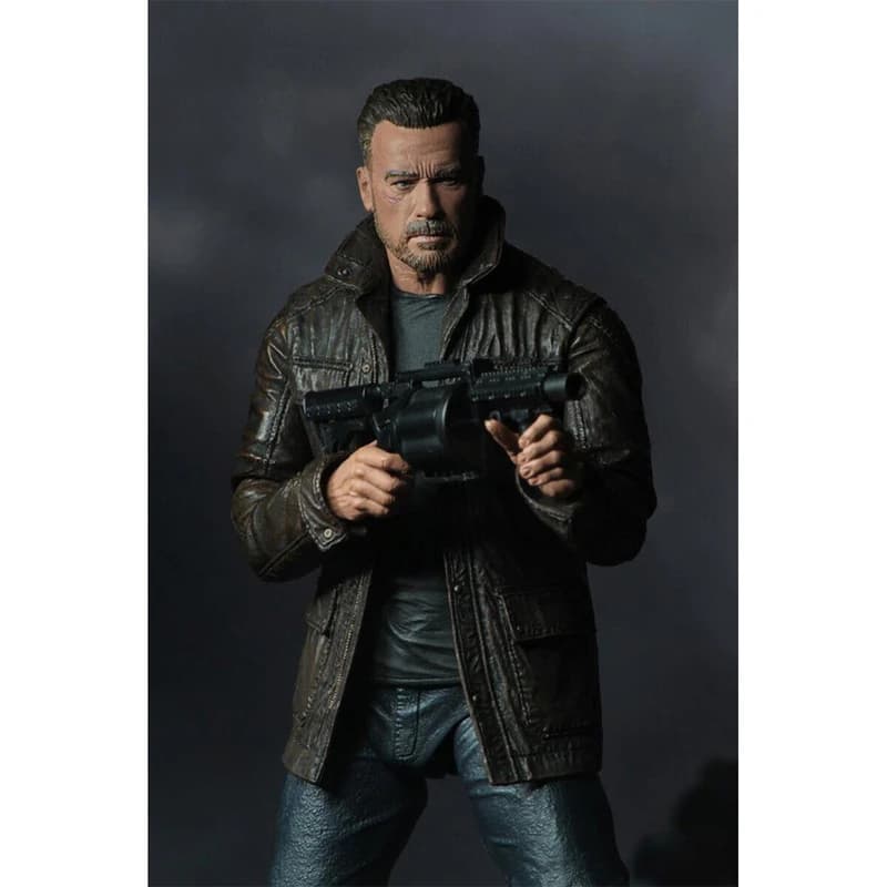 اکشن فیگور نکا مدل ترمیناتور آرنولد شوآرتزنگر T-800 Terminator Dark Fate Ultimate — تصویر ۶