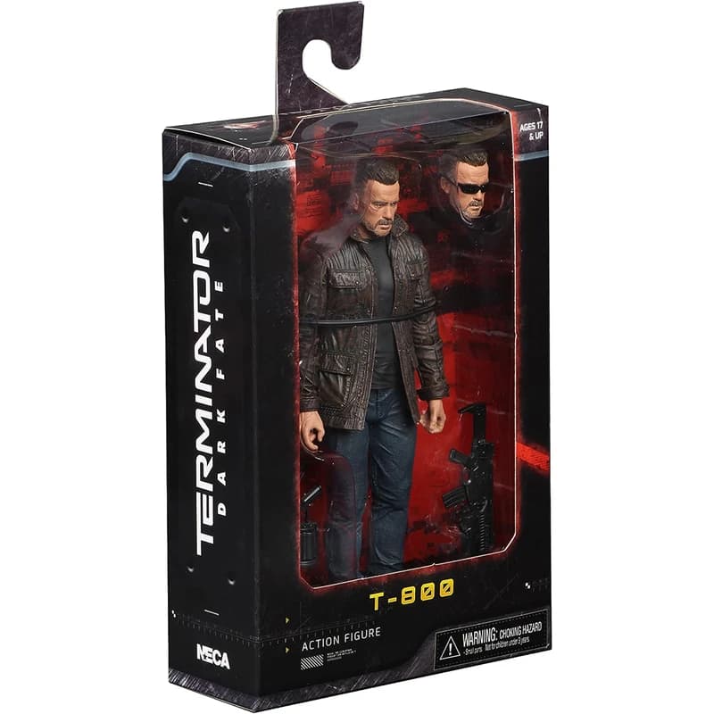 اکشن فیگور نکا مدل ترمیناتور آرنولد شوآرتزنگر T-800 Terminator Dark Fate Ultimate — تصویر ۲
