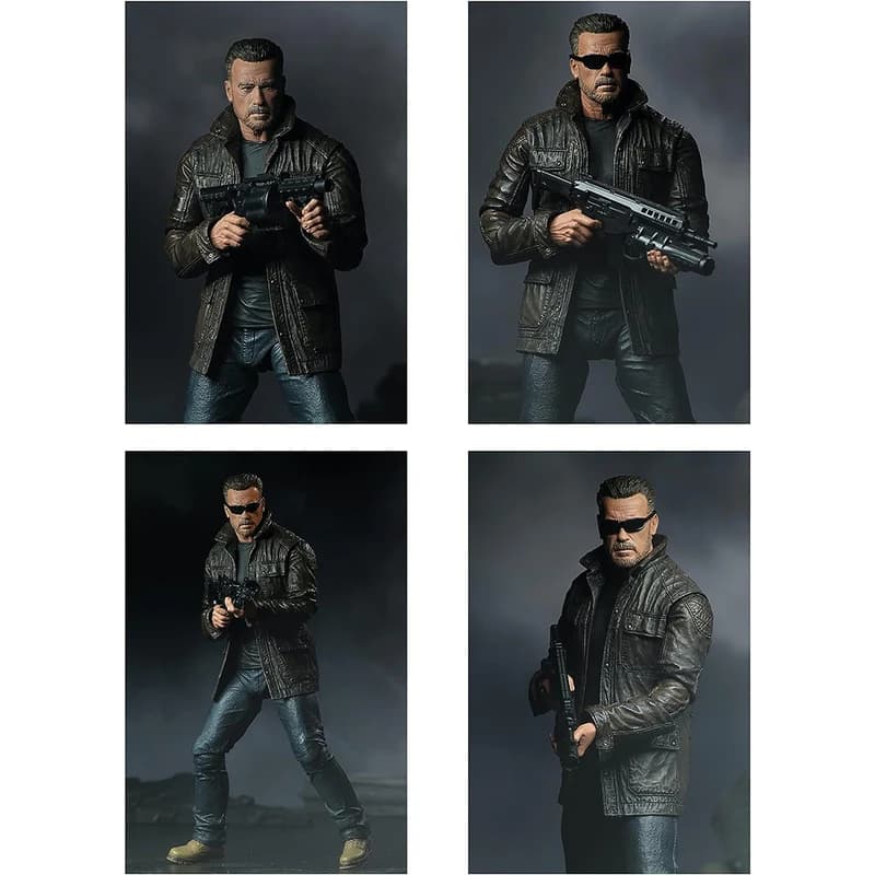 اکشن فیگور نکا مدل ترمیناتور آرنولد شوآرتزنگر T-800 Terminator Dark Fate Ultimate — تصویر ۵