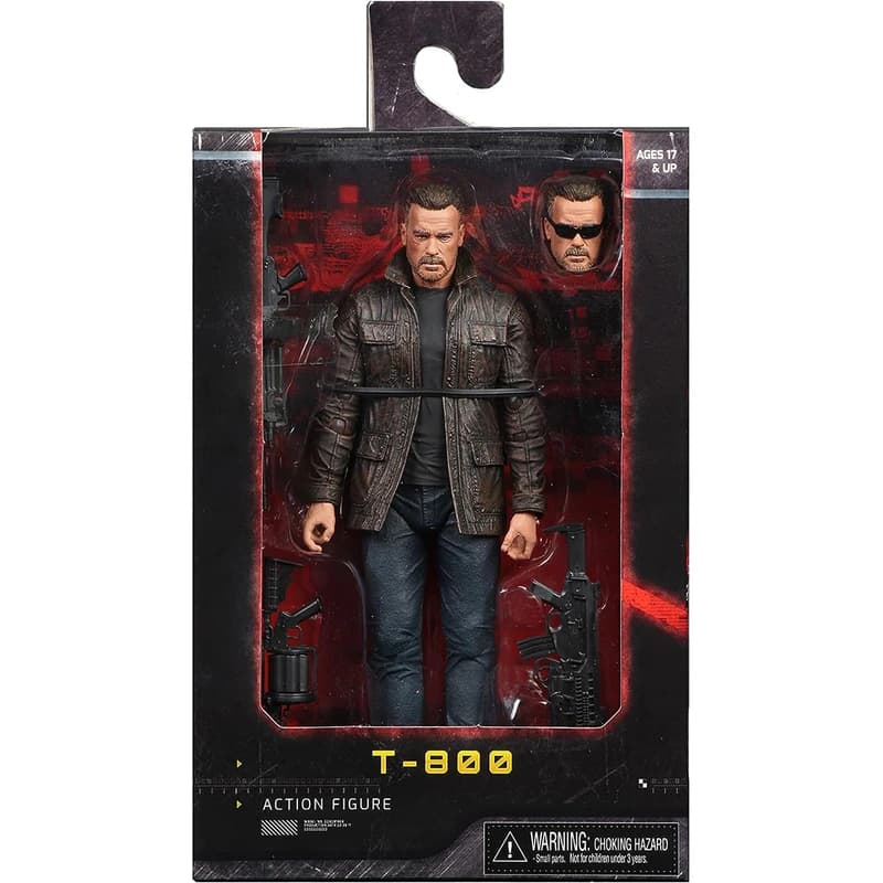 اکشن فیگور نکا مدل ترمیناتور آرنولد شوآرتزنگر T-800 Terminator Dark Fate Ultimate — تصویر ۳