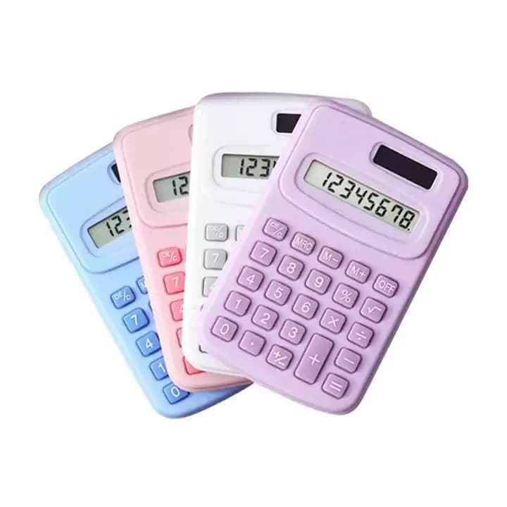 ماشین حساب جیبی پاستلی kc-888