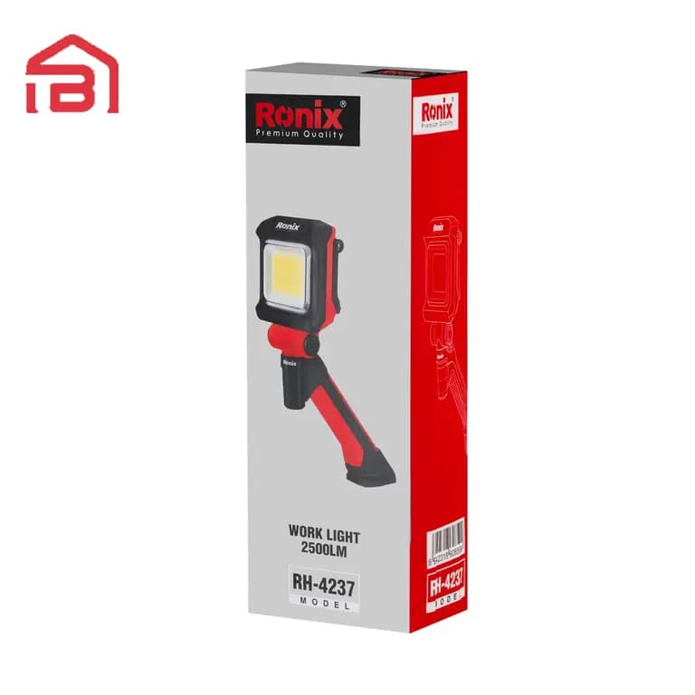 نور افکن سه‌پایه شارژی 2500 لومن رونیکس RH-4237 — تصویر ۸