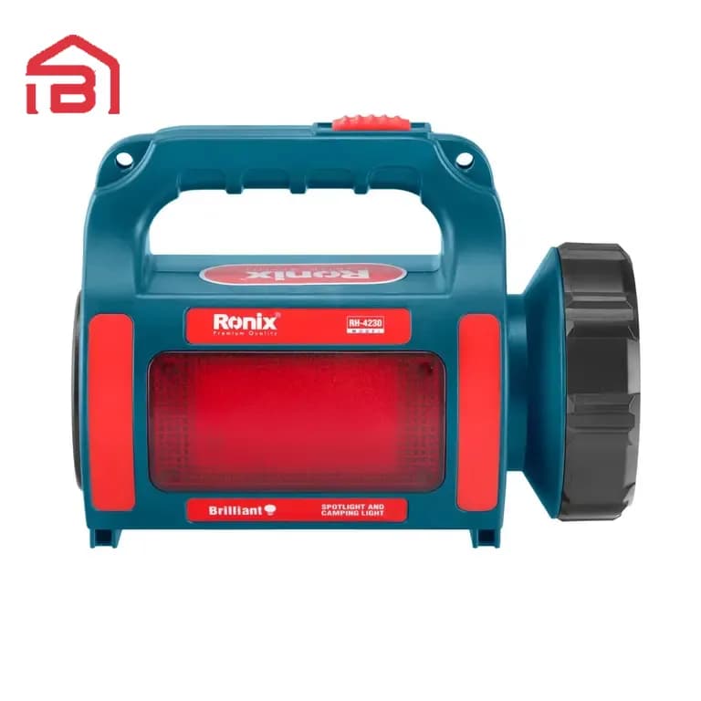 نور افکن شارژی برد 500 متر LiIon رونیکس مدل RH-4230 — تصویر ۴