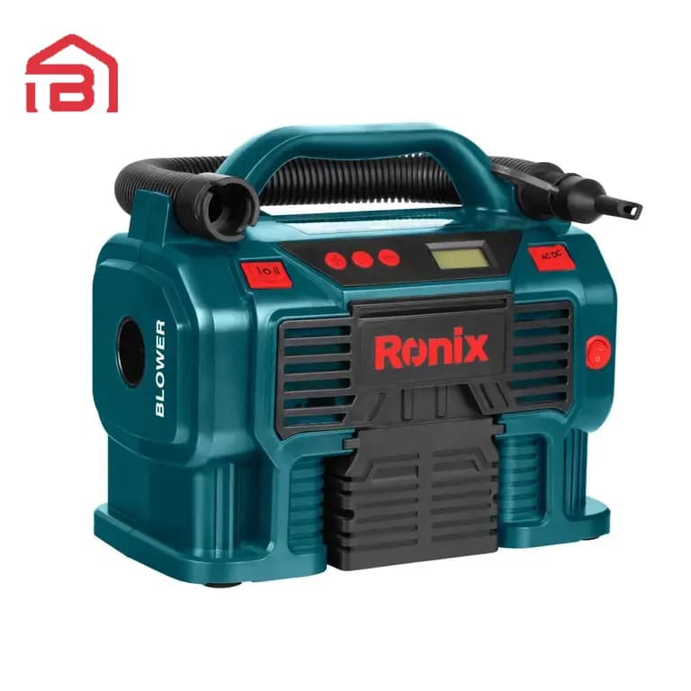 مینی کمپرسور سه کاره فندکی و برق شهری با کیف رونیکس مدل RH-4261