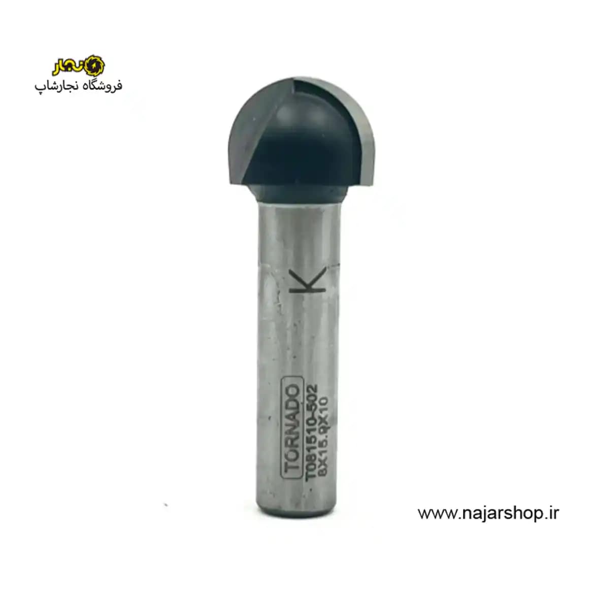 تیغ شیارزن انگشتی قطر 15.9 تورنادو مدل T081510-502 — تصویر ۳