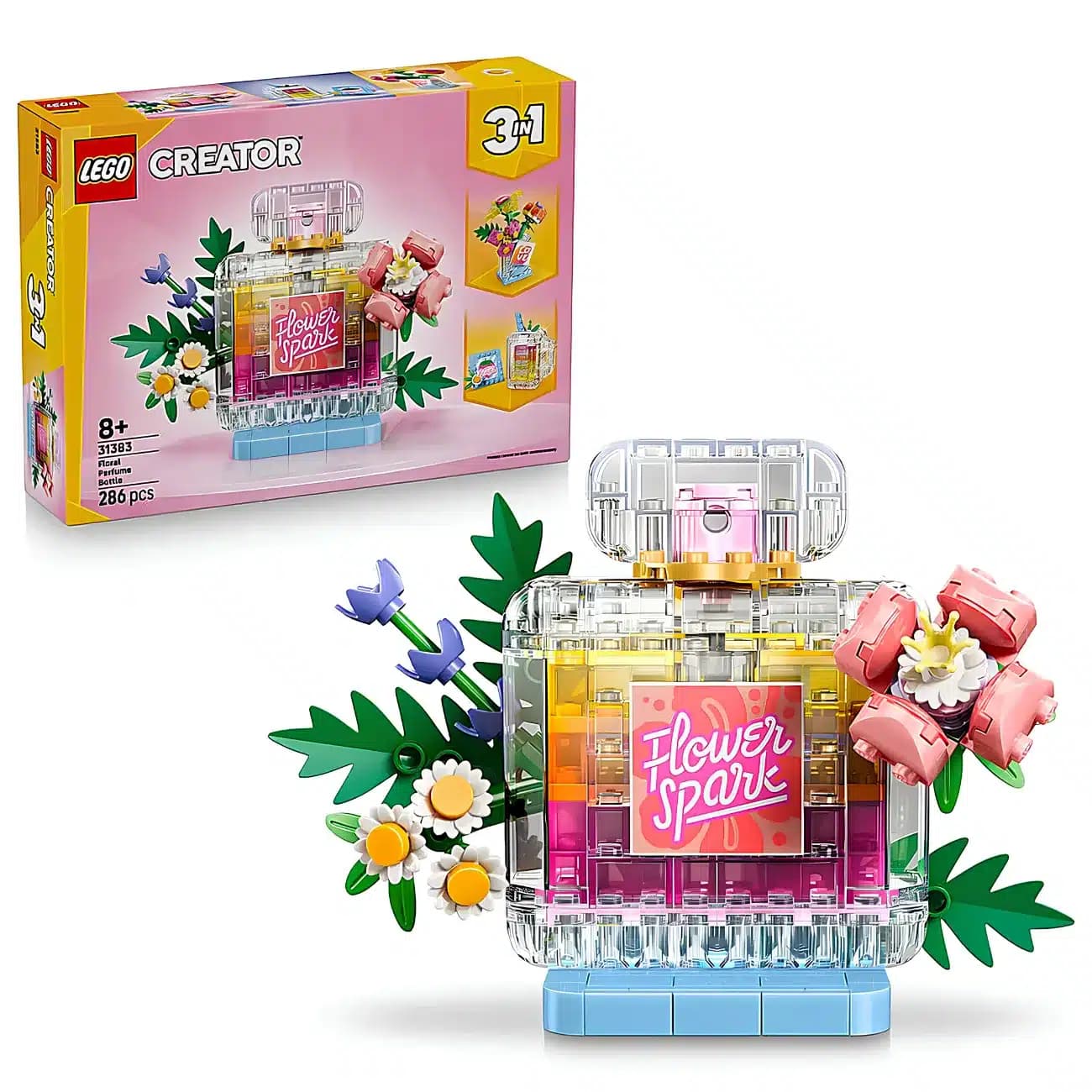 لگو طرح شیشه عطر LEGO مدل 31383 سه در یک 286 قطعه — تصویر ۸