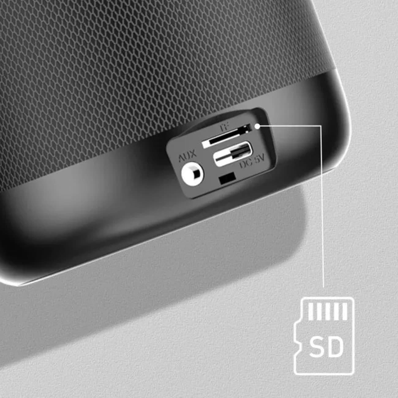 اسپیکر بلوتوثی الدنیو LDNIO مدل BTS12 با توان 5 وات — تصویر ۴