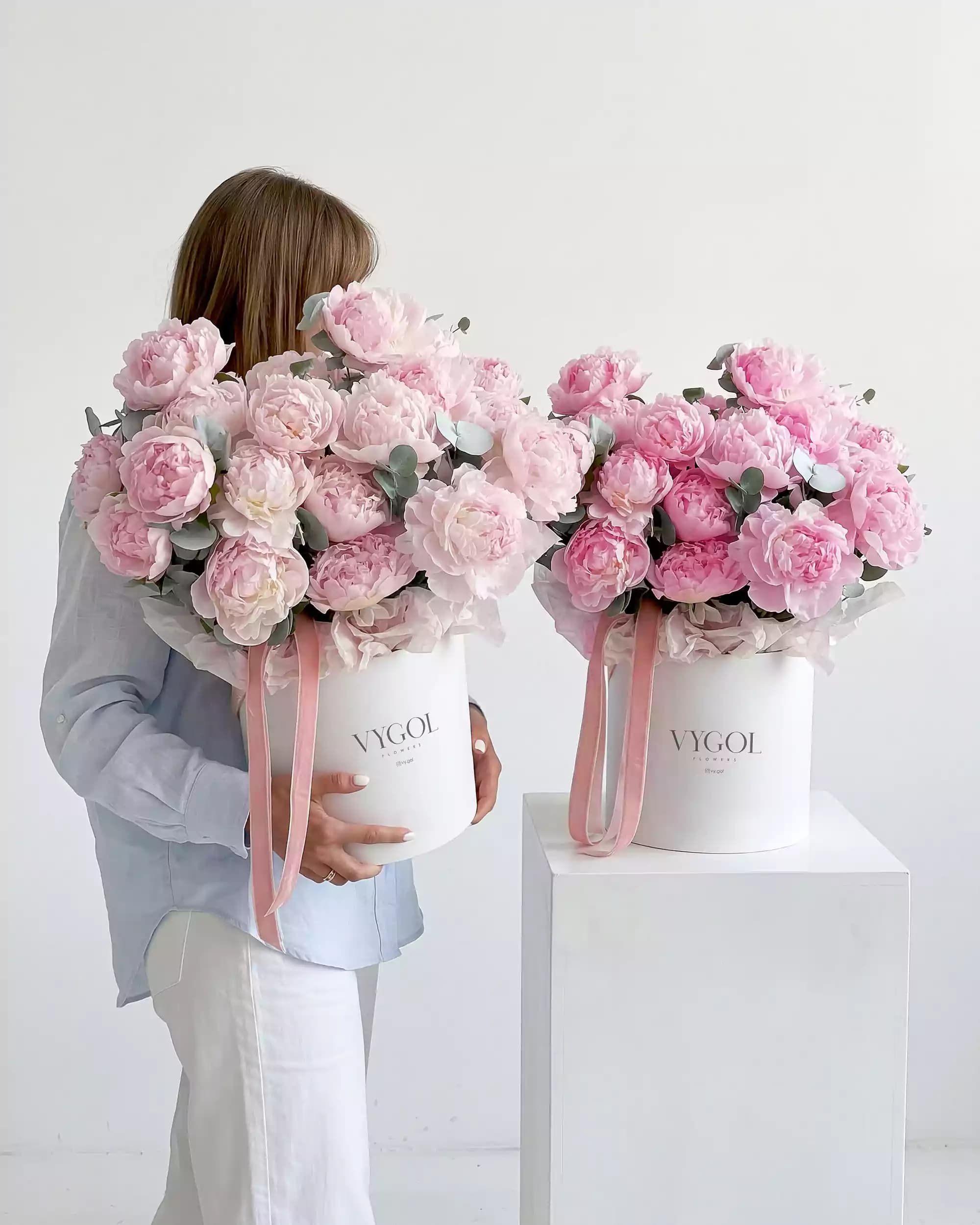 باکس گل پیونی Sweet peony | ویگُل
