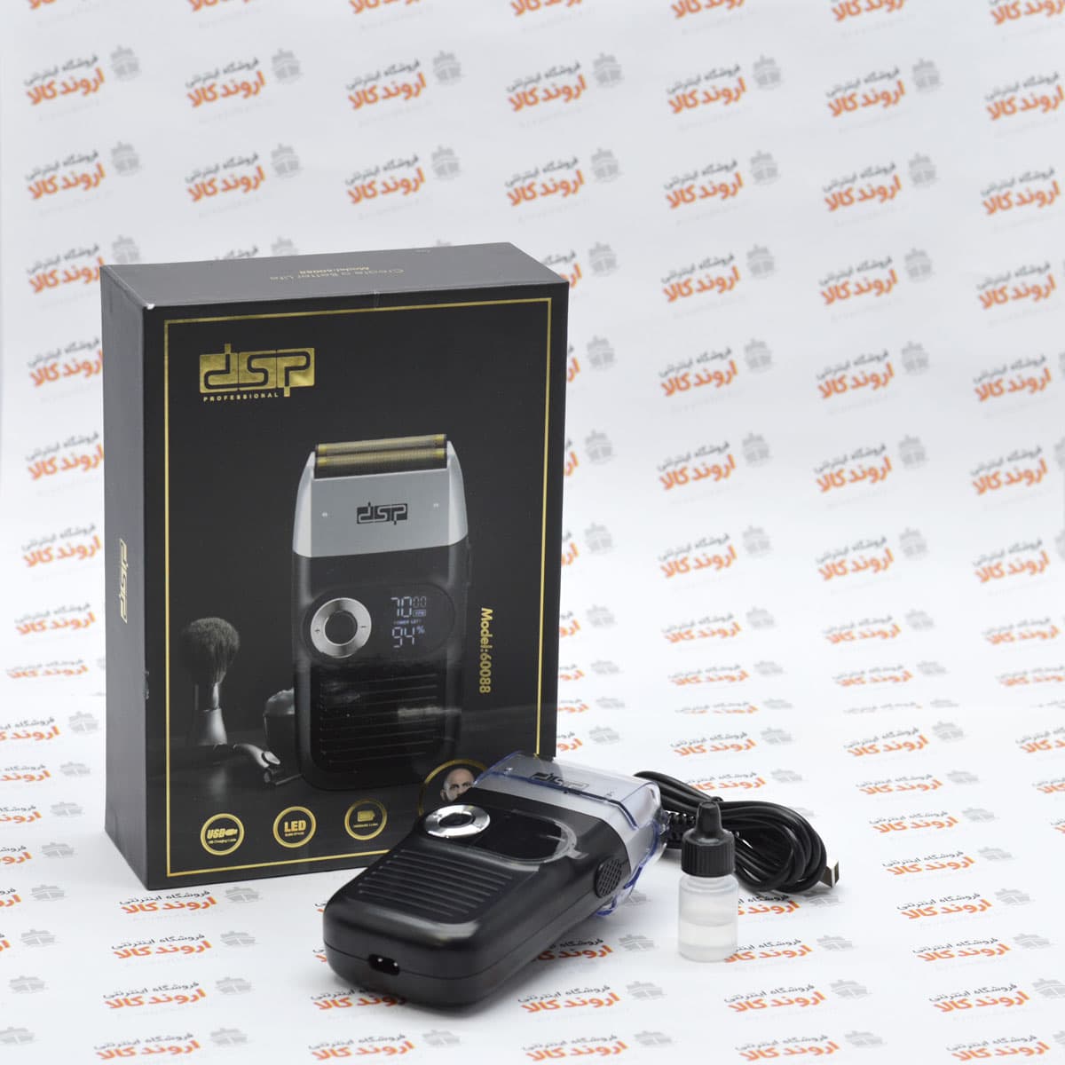ریش تراش دو کاره دی اس پی dsp مدل 60088 — تصویر ۴