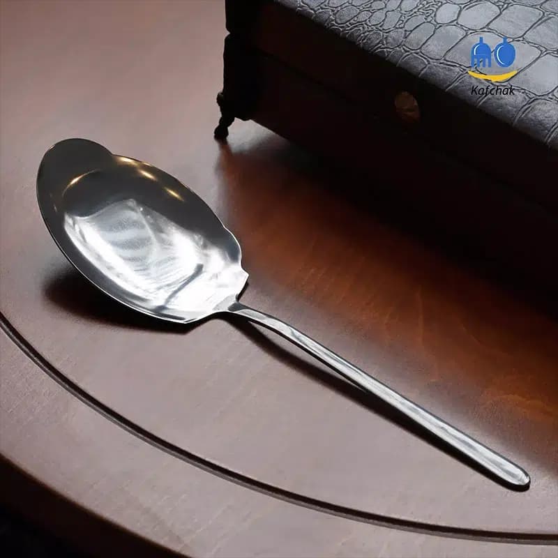 کفگیر Kafchak – مدل دونا – استیل براق