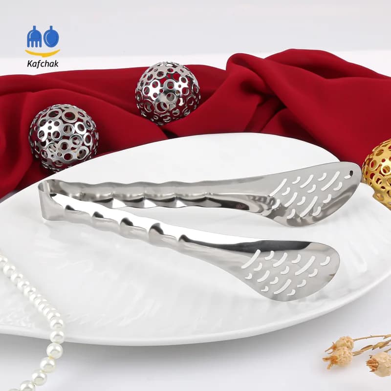 انبر سالاد مدل سارسار – استیل براق
