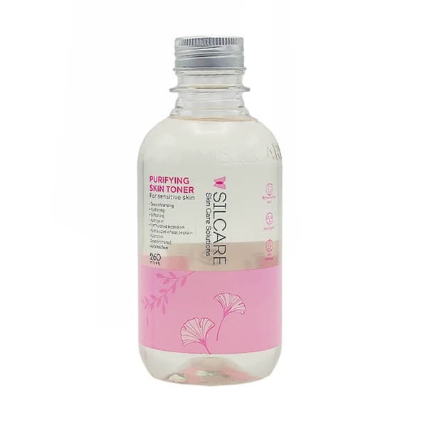 تونر پاک کننده صورت پوست حساس سیلکر ۲۶۰ میلی لیتر | Silcare Purifying Skin Toner For Sensitive Skin 260ml