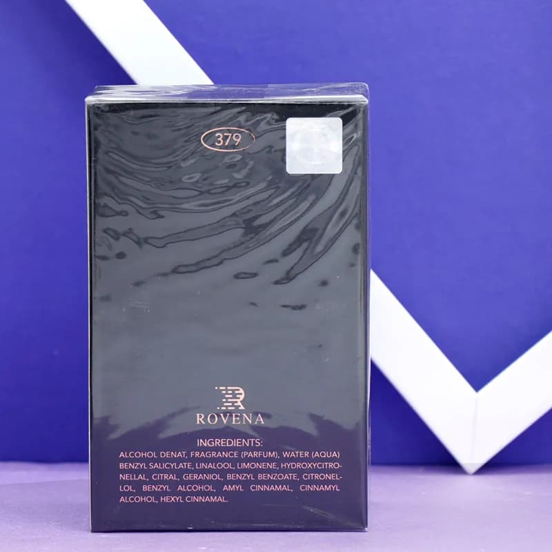 ادکلن روونا بلک اپیوم اینتنس ROVENA BLACK OPUOM INTENSE حجم 100 میل 91440 — تصویر ۲