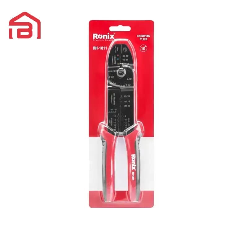 ابزار چندکاره پرس سر سیم 10 اینچ رونیکس مدل RH-1811 — تصویر ۵