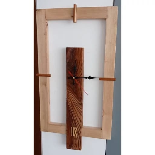 ساعت دیواری چوبی فیلبندشاپ مدل 840858