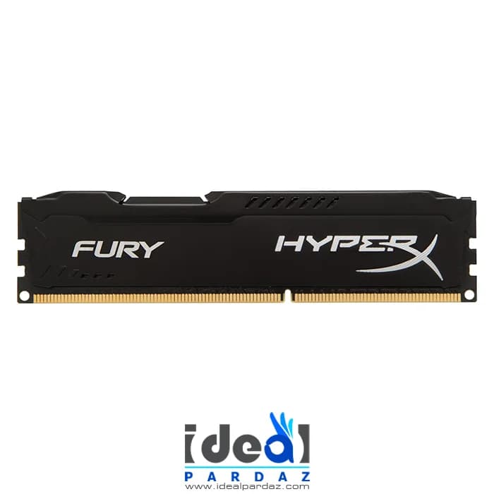 رم دسکتاپ کینگستون (هایپر‌ ایکس) 4 گیگابایت RAM HEATSINK HYPERX DDR3 1600 4G — تصویر ۲