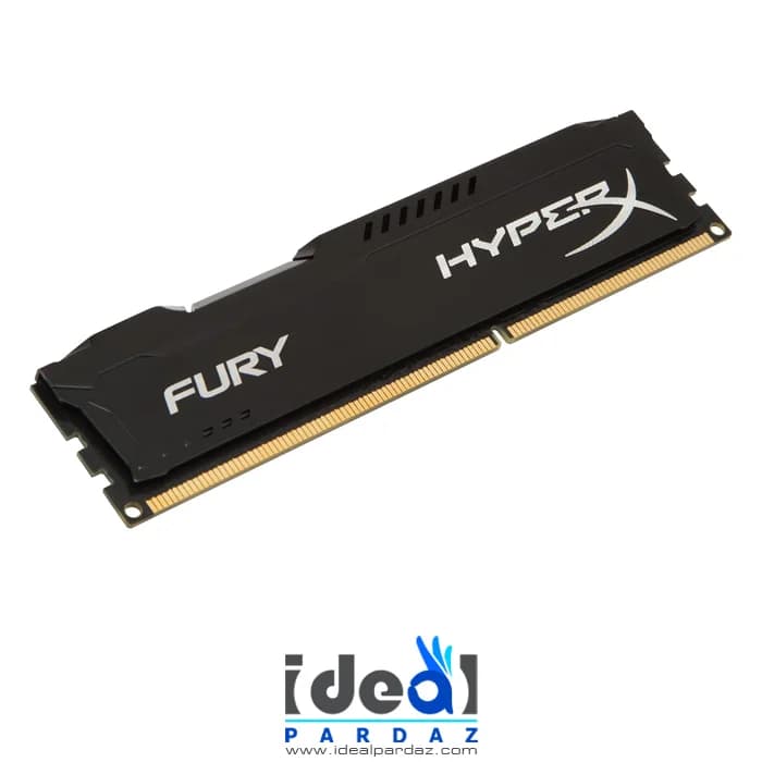 رم دسکتاپ کینگستون (هایپر‌ ایکس) 4 گیگابایت RAM HEATSINK HYPERX DDR3 1600 4G