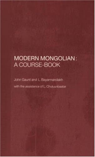 کتاب Modern Mongolian: A Course-Book نسخه کامل