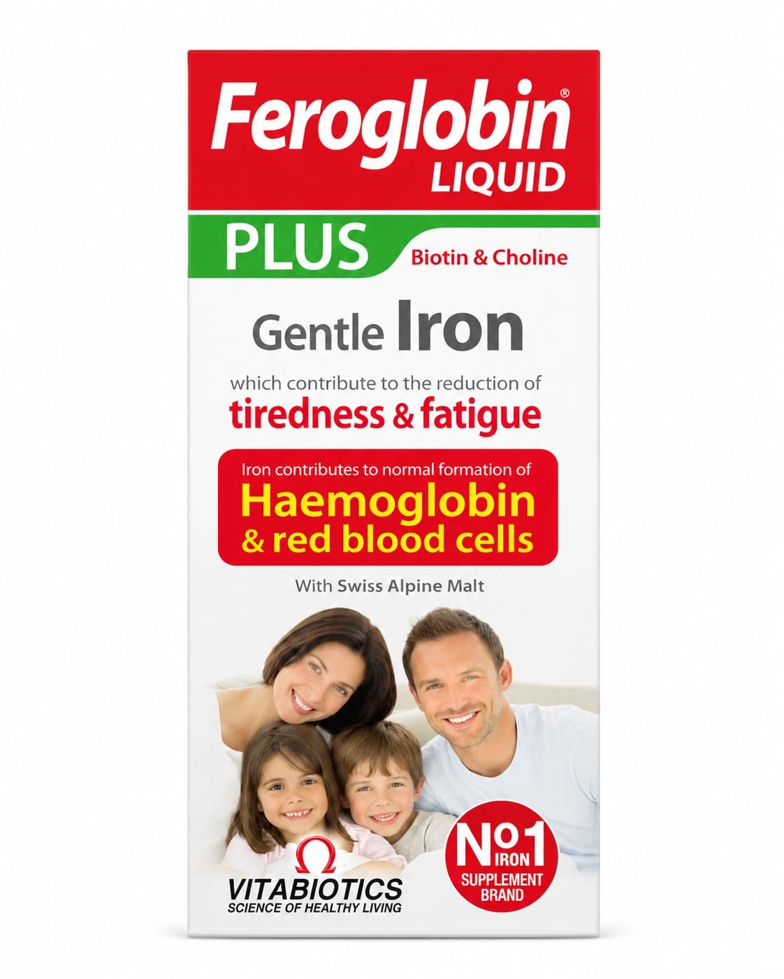 شربت فروگلبین پلاس ویتابیوتیکس (Vitabiotics Feroglobin Plus) حجم ۲۰۰ میلی‌لیتر