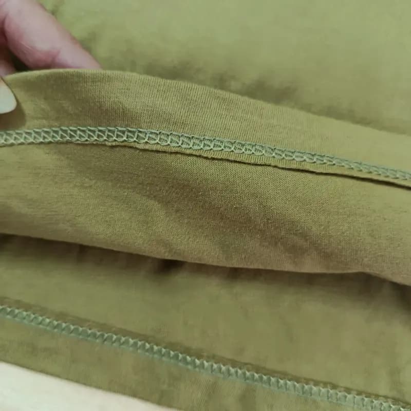 تیشرت نخی پنبه سوپر گلدوزی شده نوجوان Polo یقه کشباف مدل لش — تصویر ۷