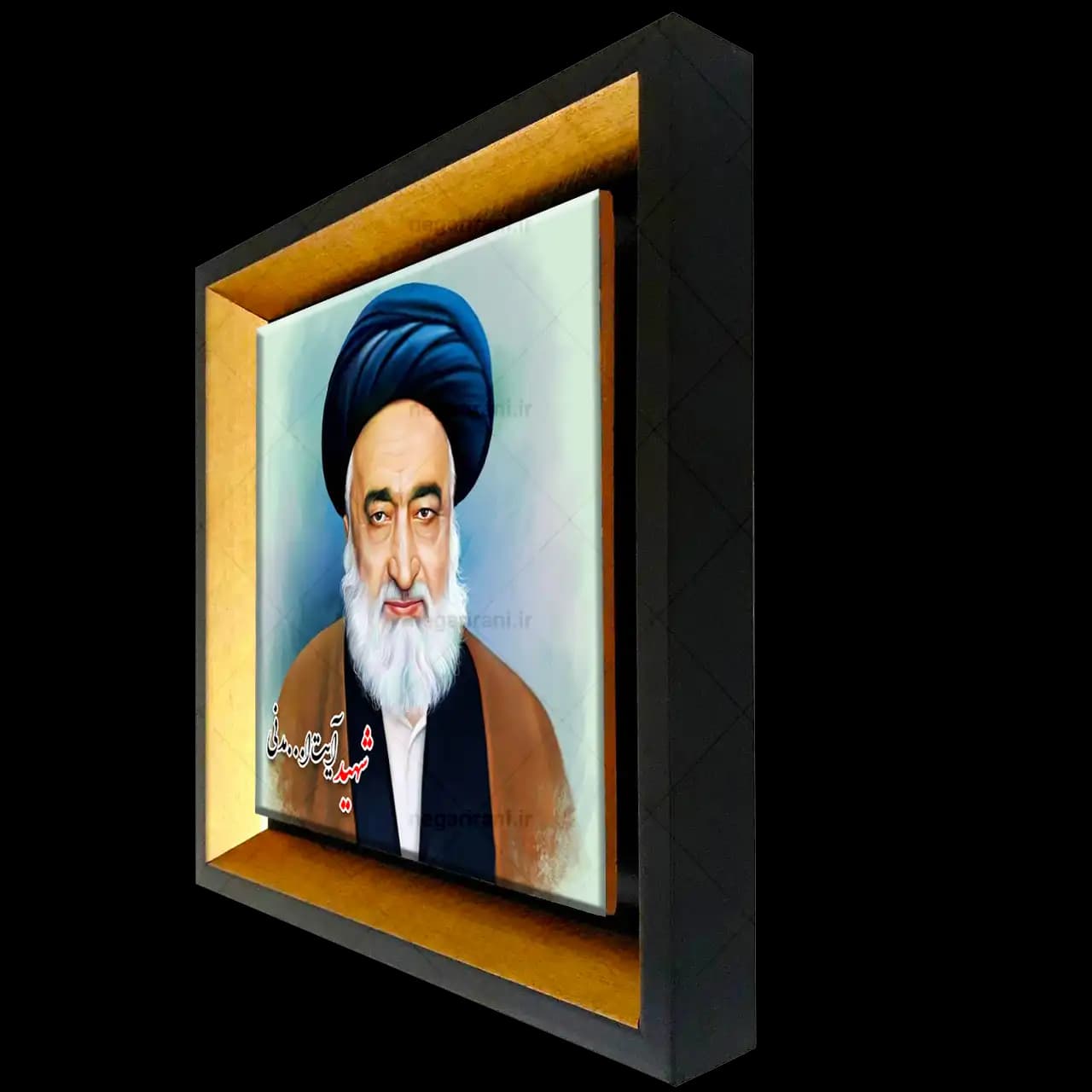 تابلو کاشی شهید آیت الله مدنی مدل 2Z 78 — تصویر ۲