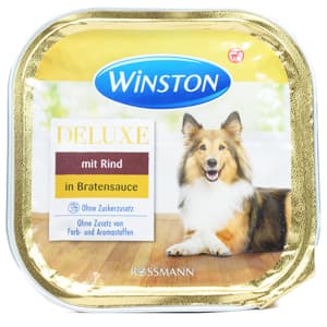 کنسرو ووم سگ برند وینستون وزن 300 گرم winston گوشت