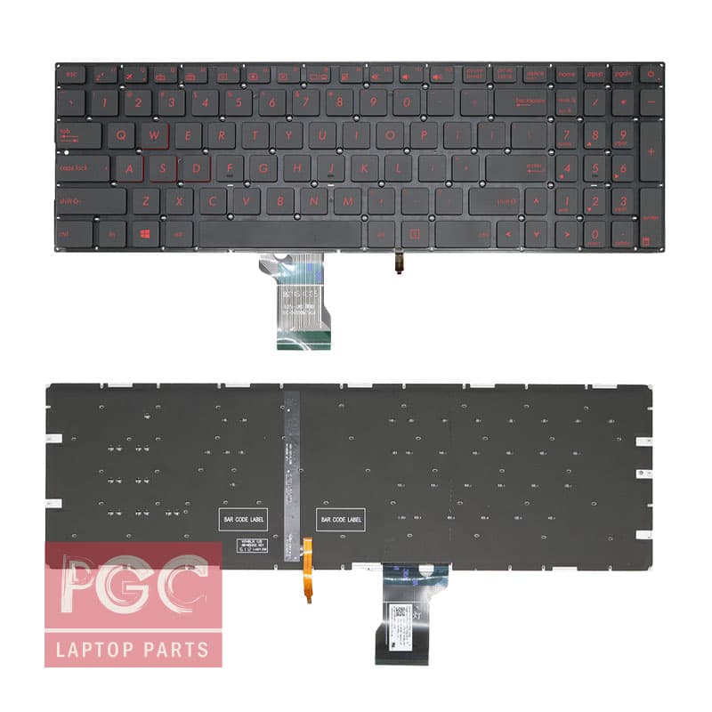 کیبورد لپ تاپ ایسوس Laptop Rog Gl502V